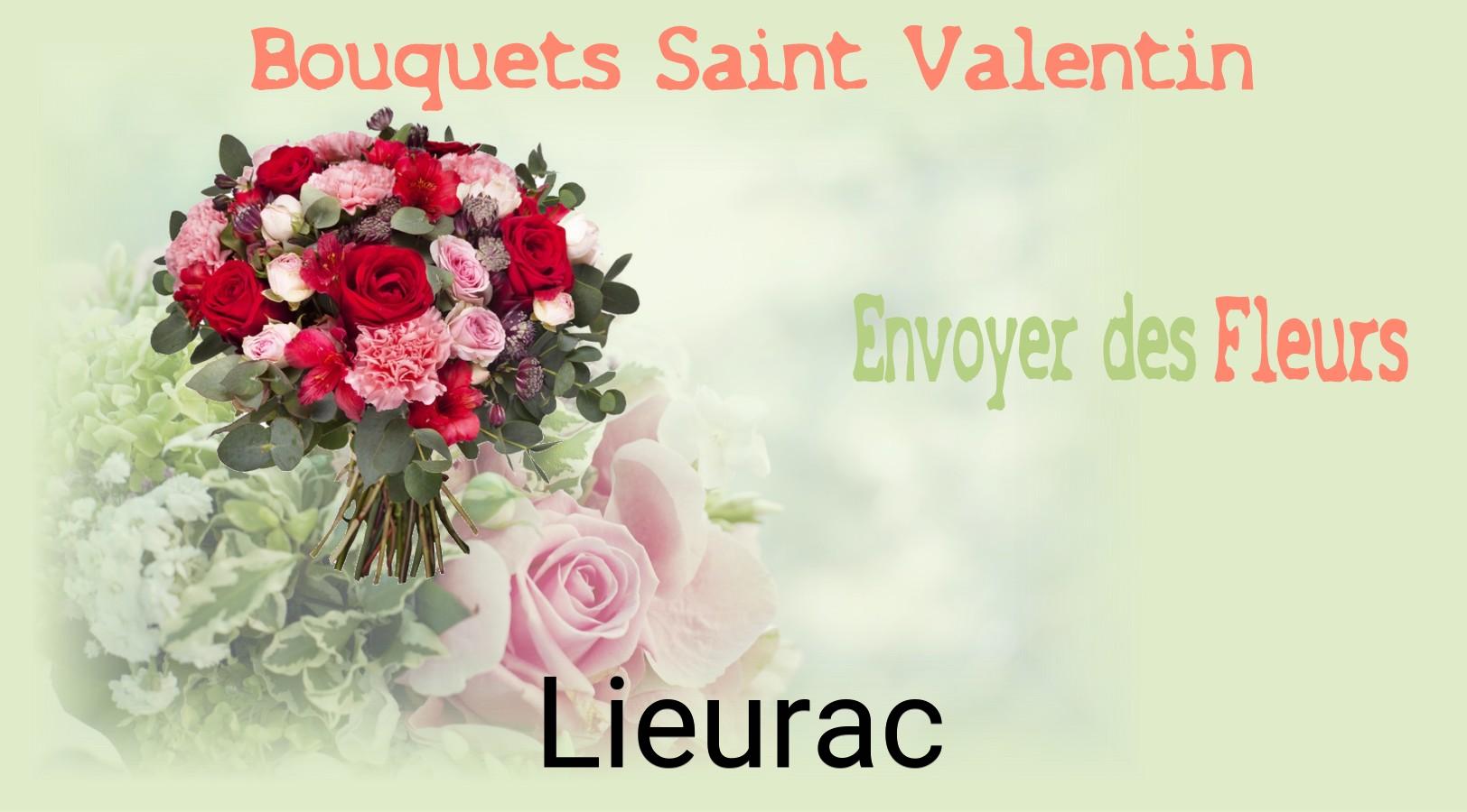 Roses de Saint-Valentin livrées à Lieurac